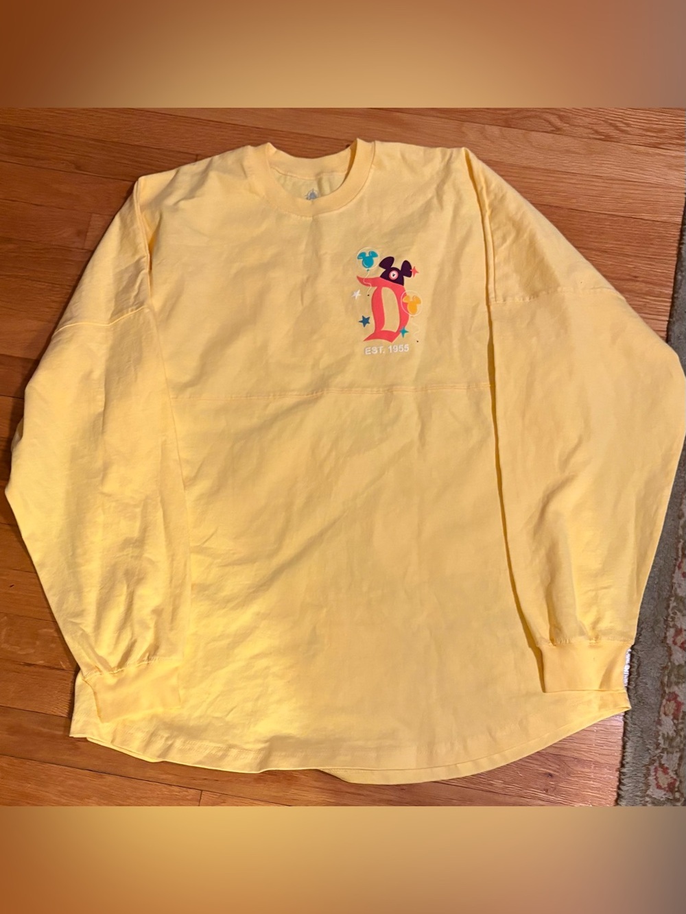 Disneyland Resort "Play in the Park" Yellow Spirit Exclusive Adult
Jersey